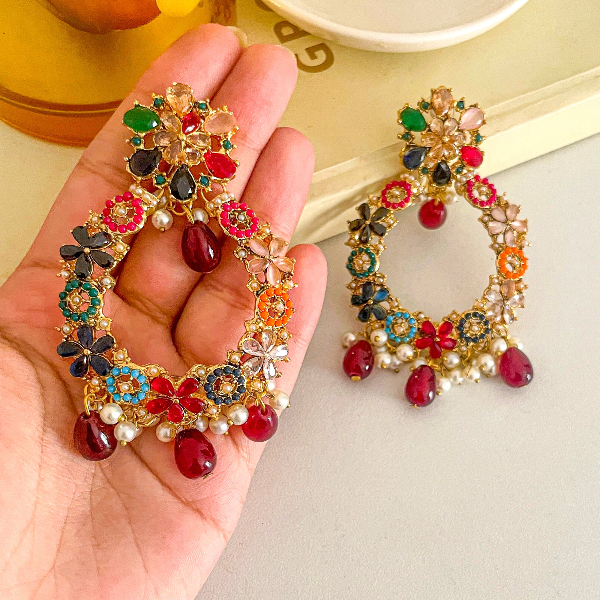 Baroqu-e-Nur Earrings – ER-122