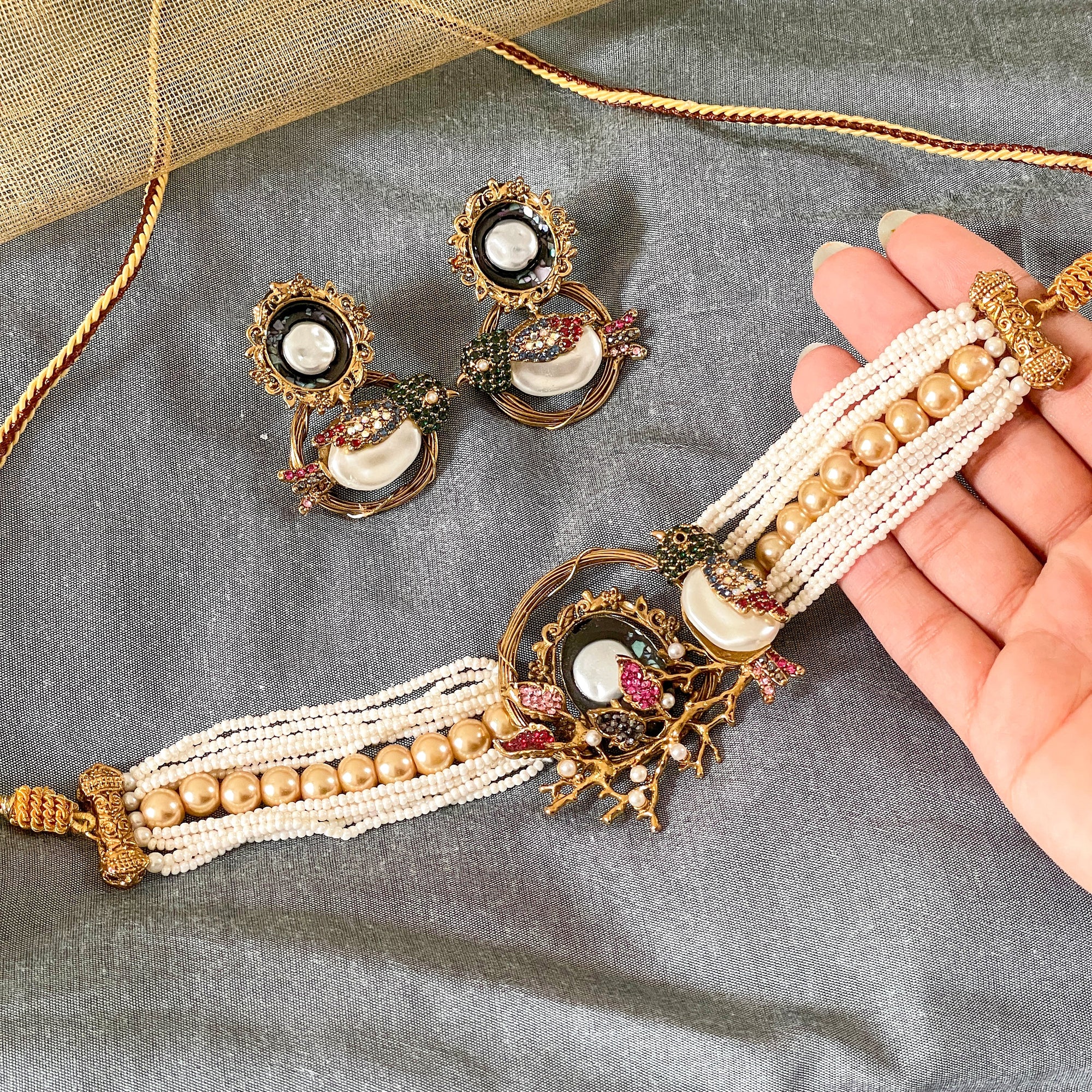 Parinaaz Choker Set – CS-59
