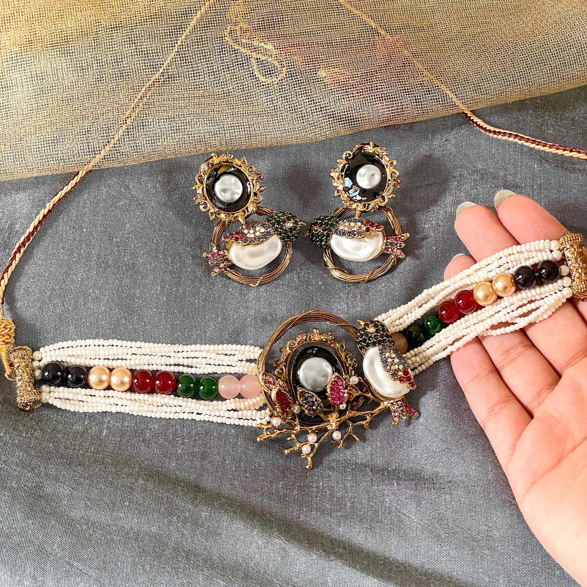 Parinaaz Choker Set – CS-59