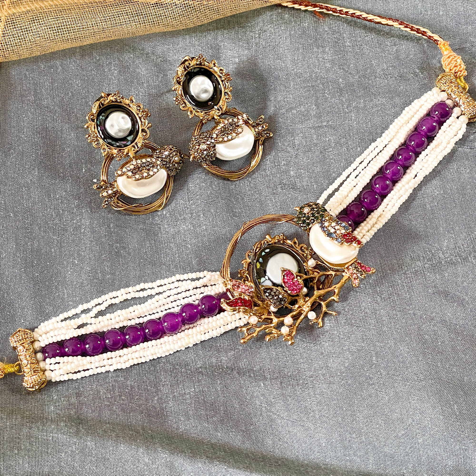 Parinaaz Choker Set – CS-59