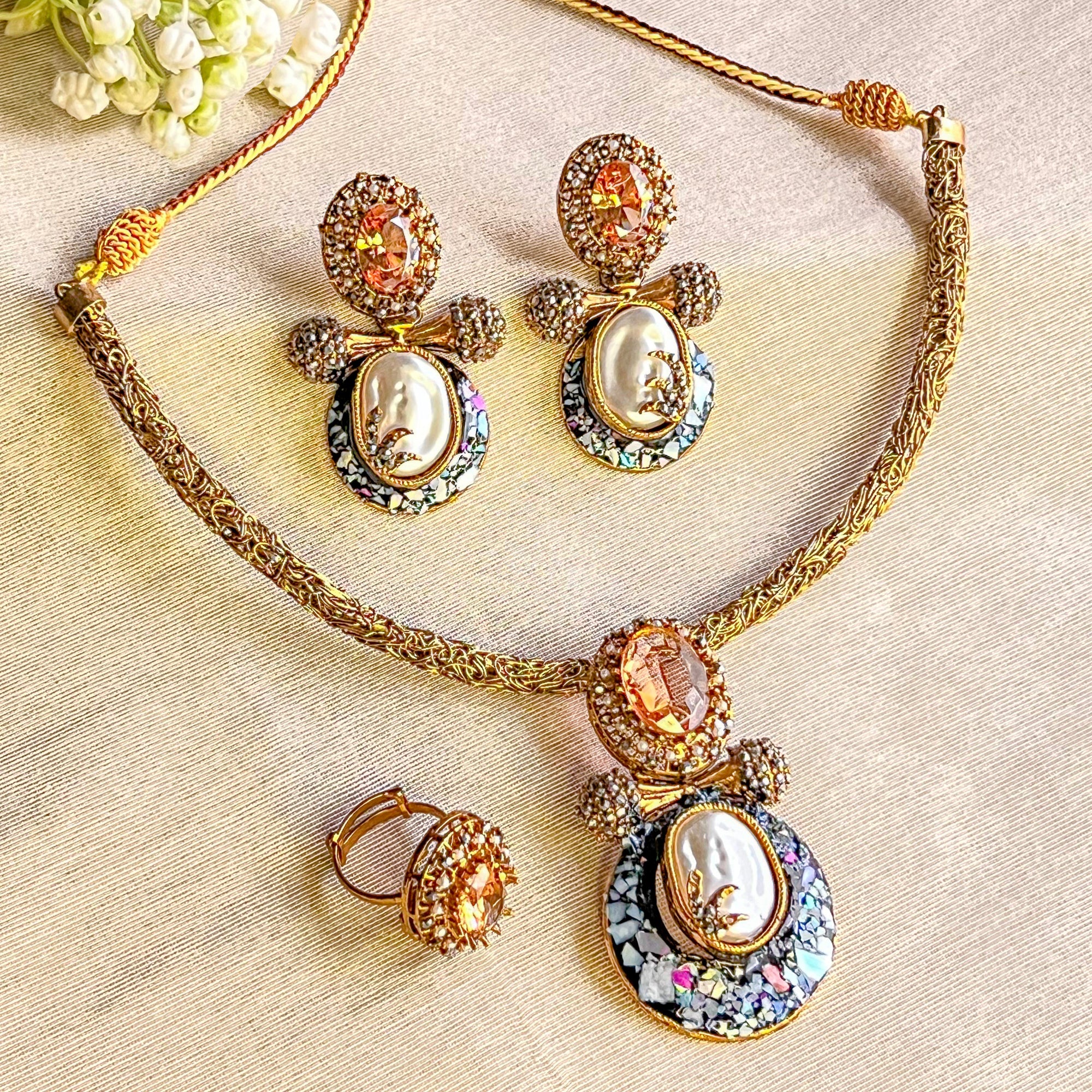 Gul-e-Aftab Choker Set – CS-60