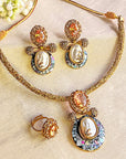 Gul-e-Aftab Choker Set
