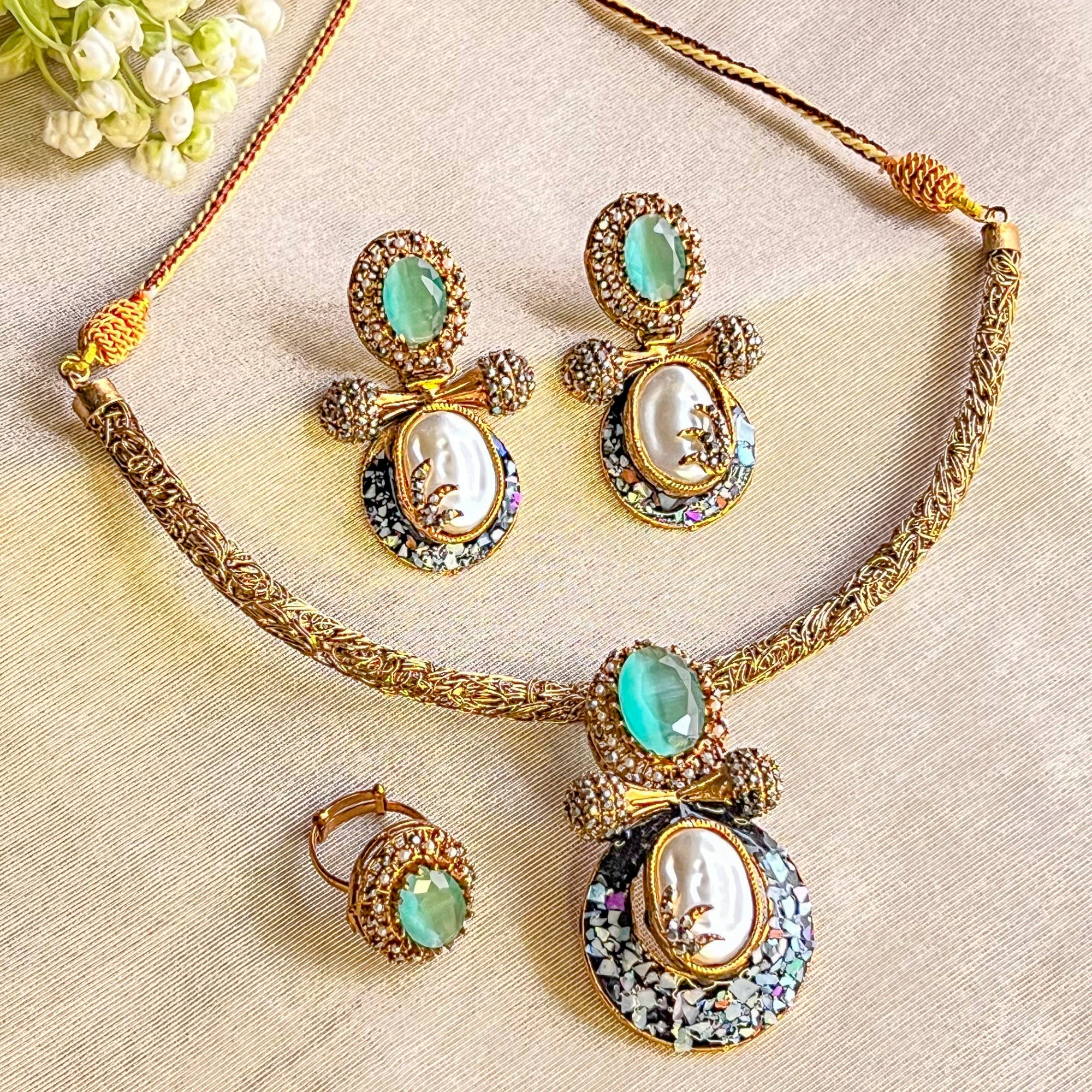 Gul-e-Aftab Choker Set – CS-60