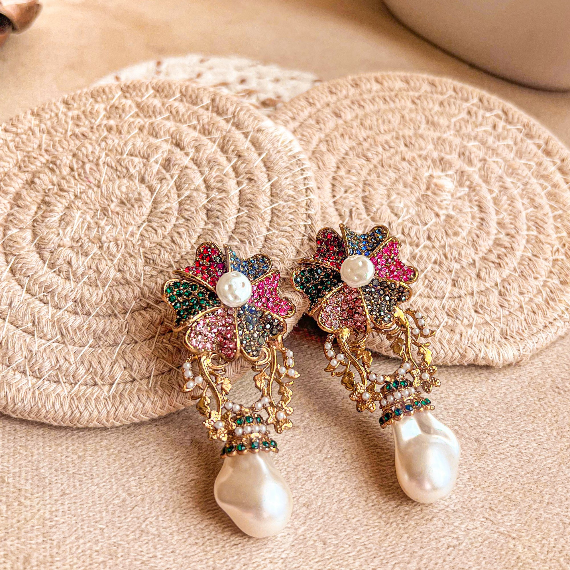 Arq-e-Gul Earrings – ER-91