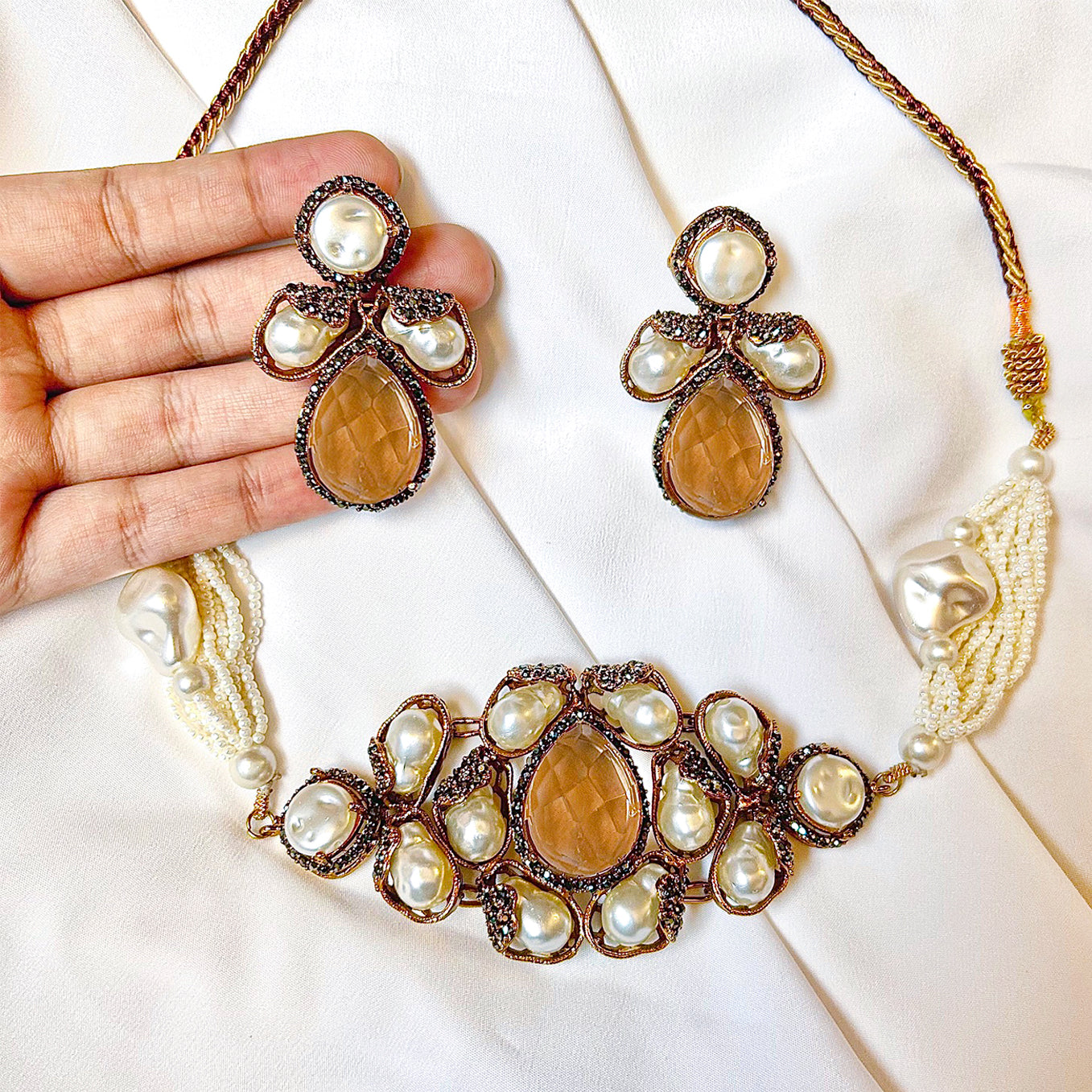 Heera-e-Hunar Choker Set – S-45