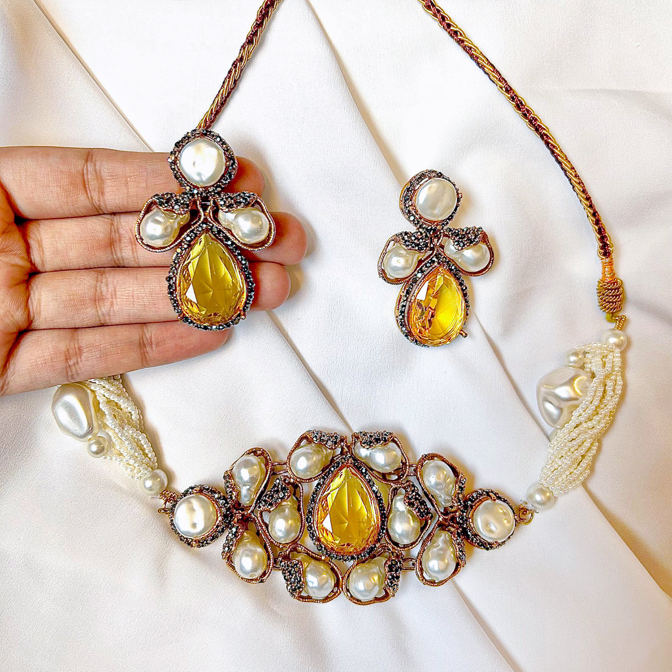 Heera-e-Hunar Choker Set – S-45
