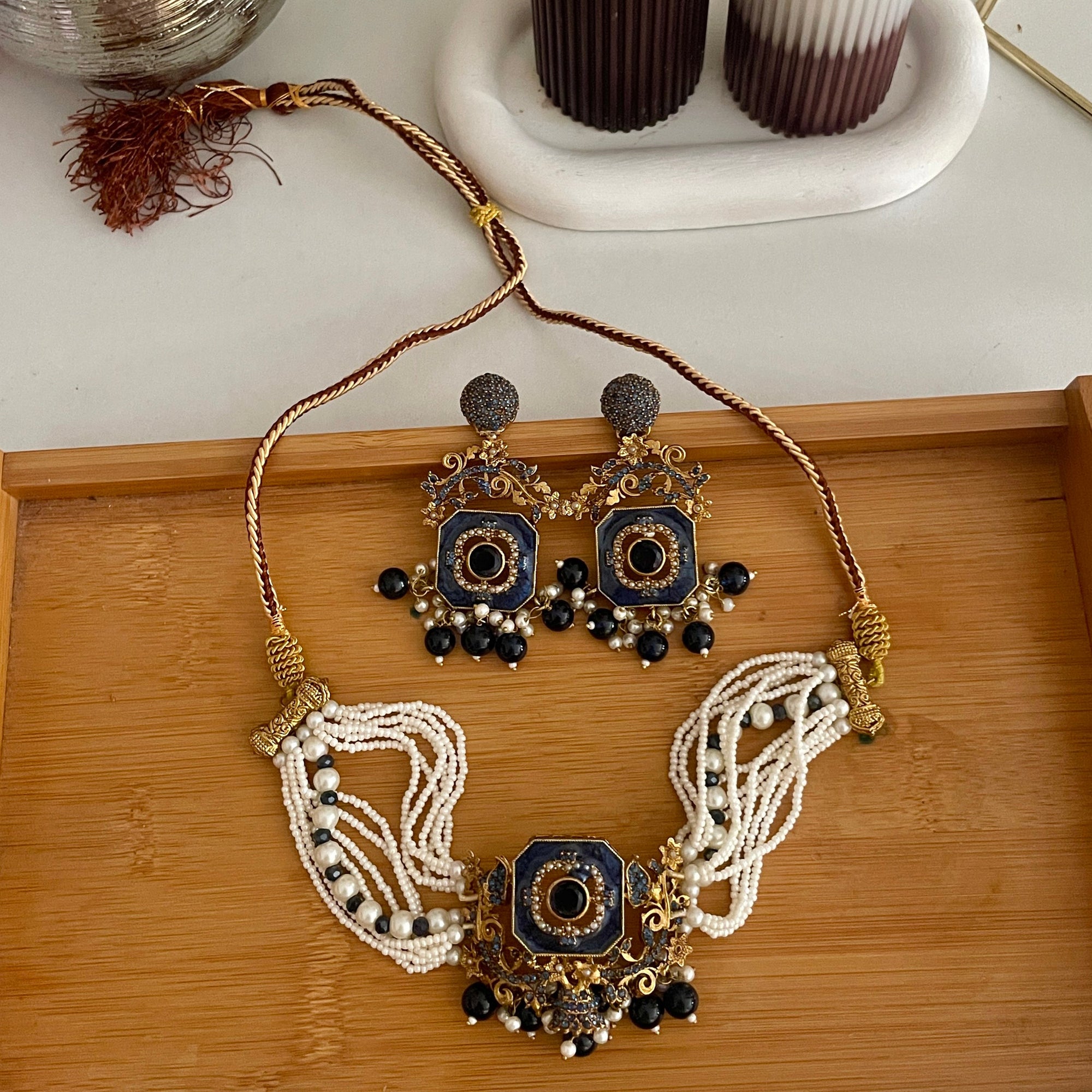 Naureen Half Choker Set – CS-44