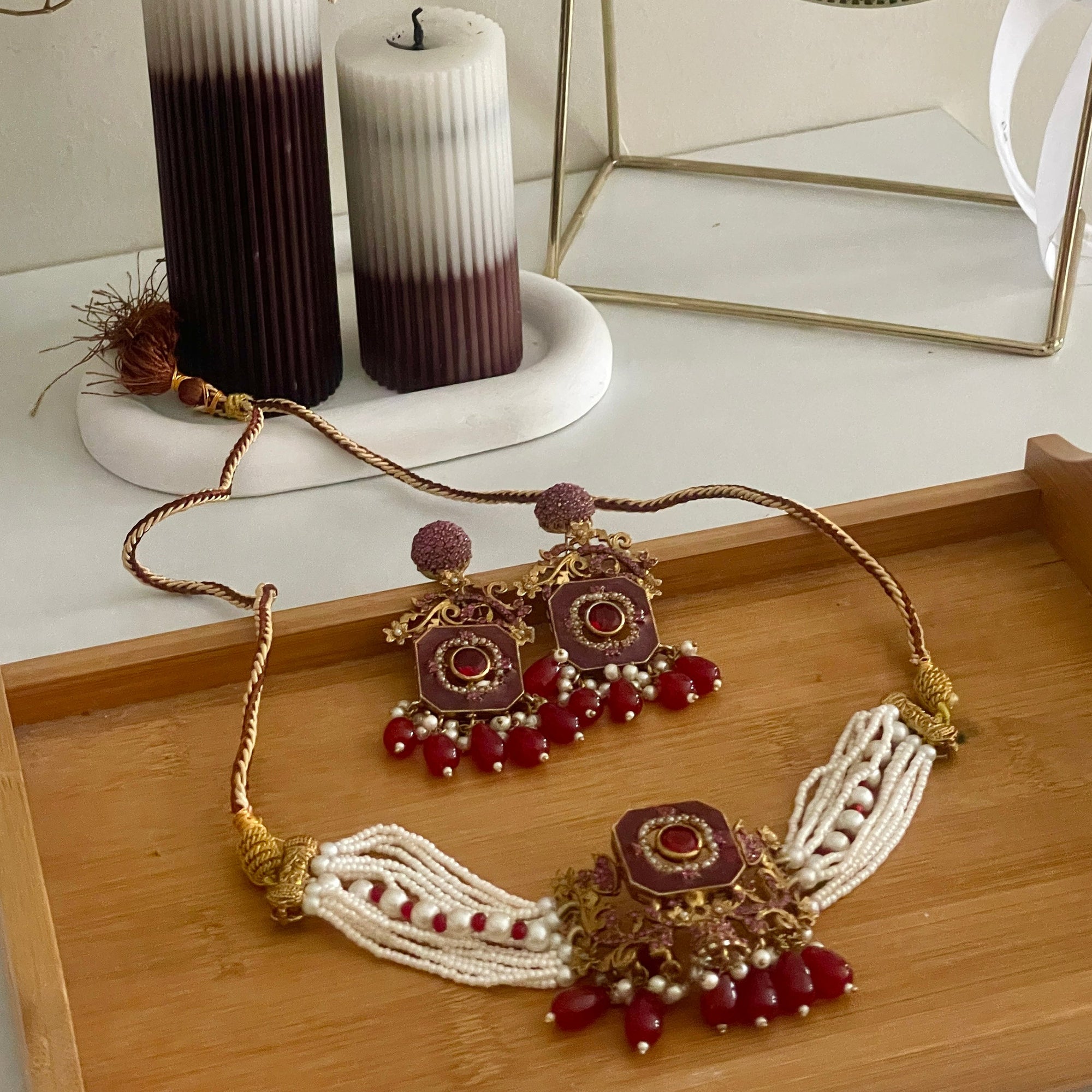 Naureen Half Choker Set – CS-44