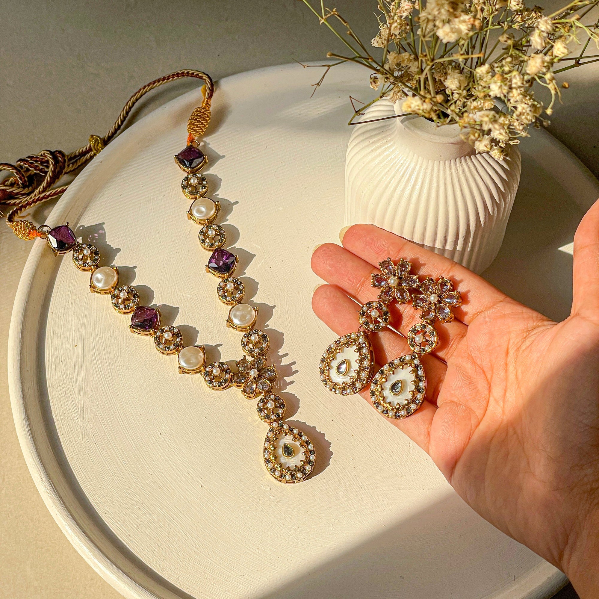 Gul e Haseen Necklace Set – S-55