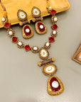 Rang-e-Deewan Pearl Mughal Charm Necklace