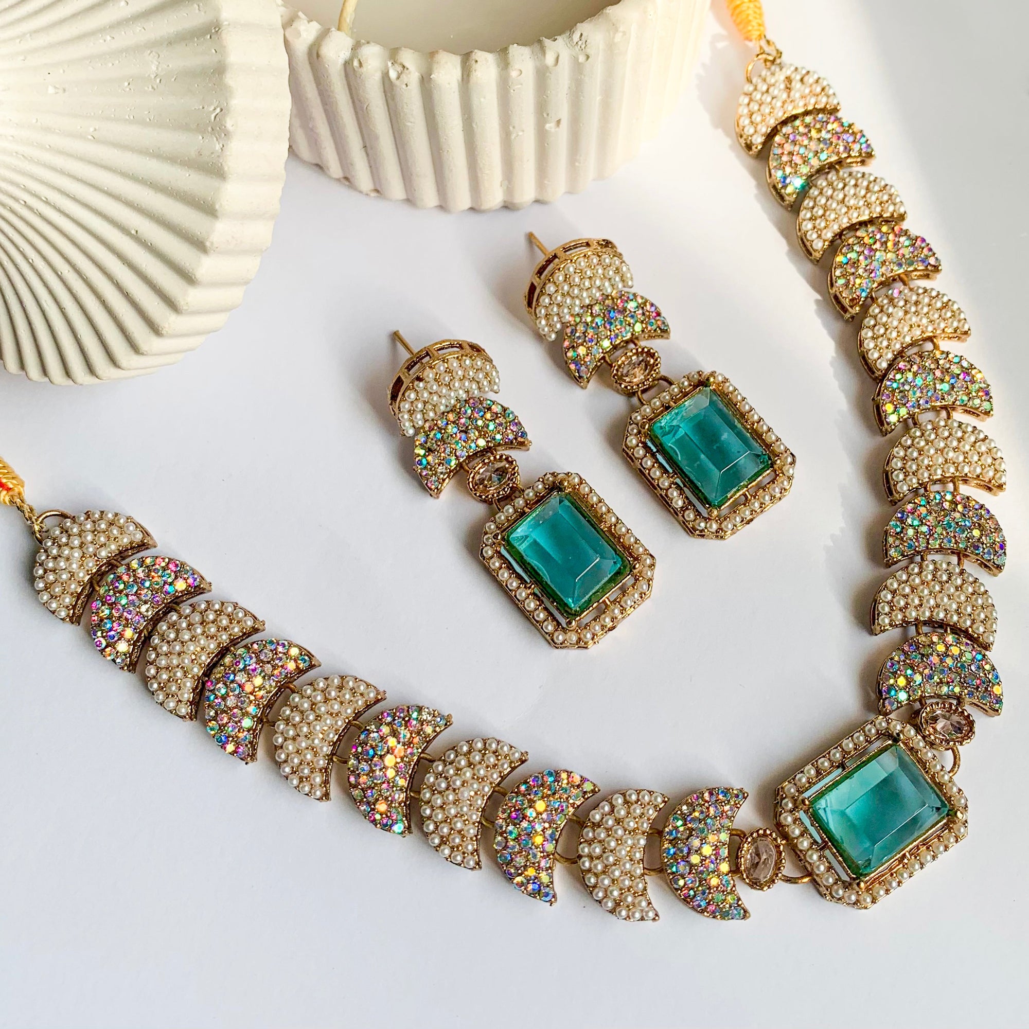 Dur-e-Fishan Necklace Set – S-63