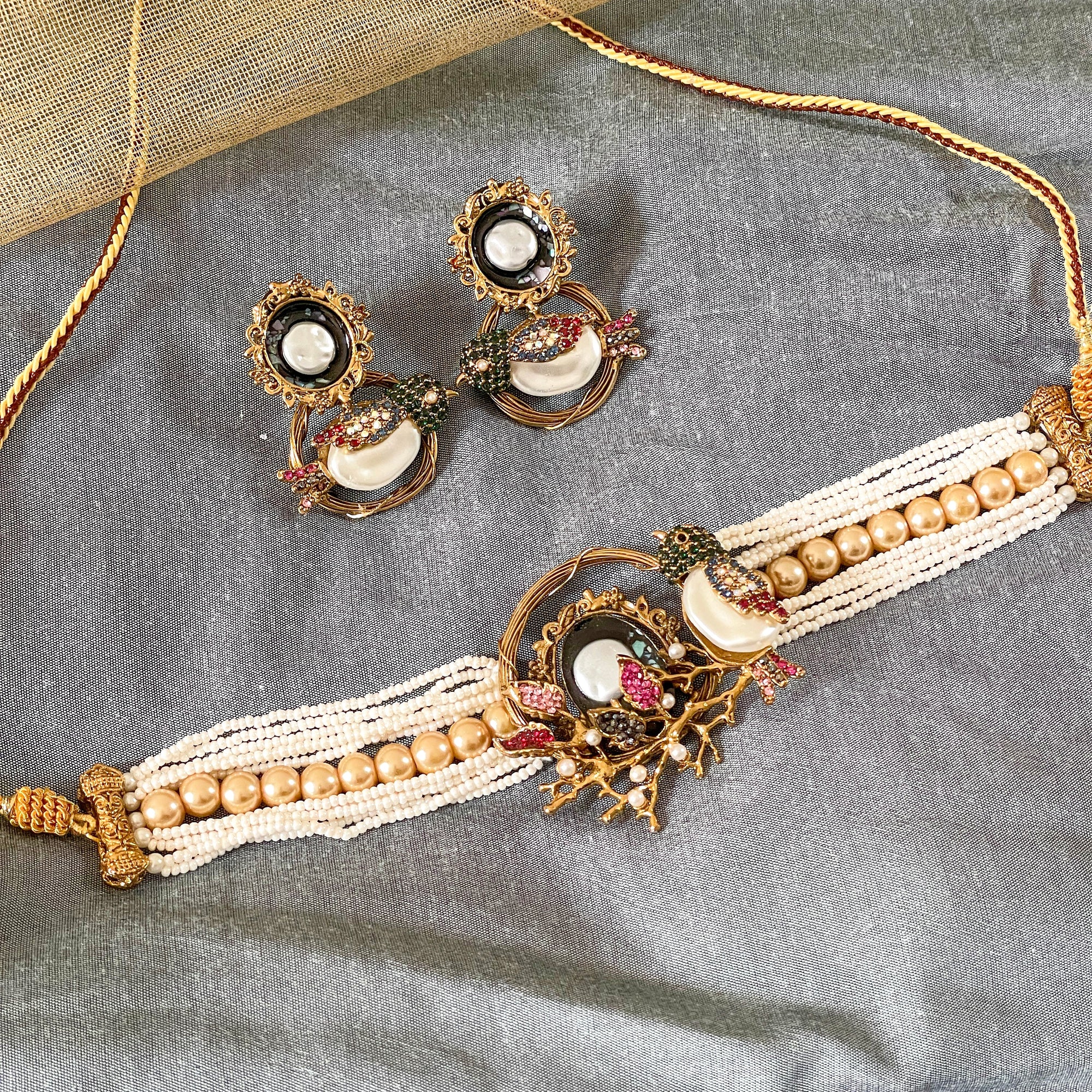 Parinaaz Choker Set – CS-59