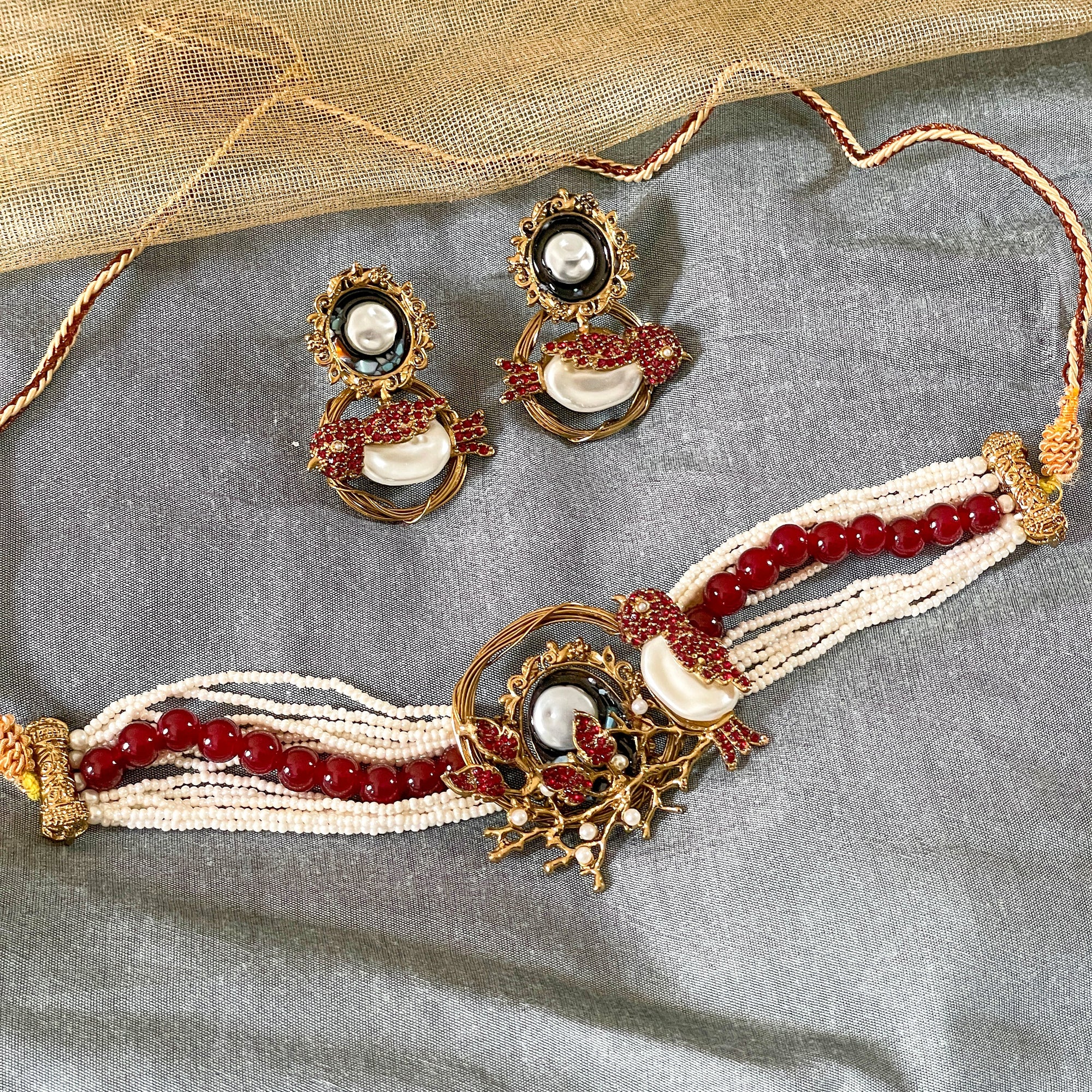 Parinaaz Choker Set – CS-59