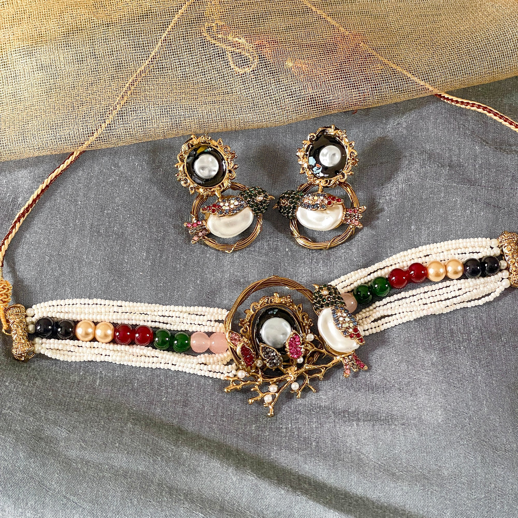Parinaaz Choker Set – CS-59