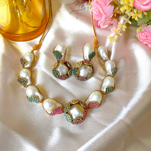 Moti-e-Phool Necklace Set