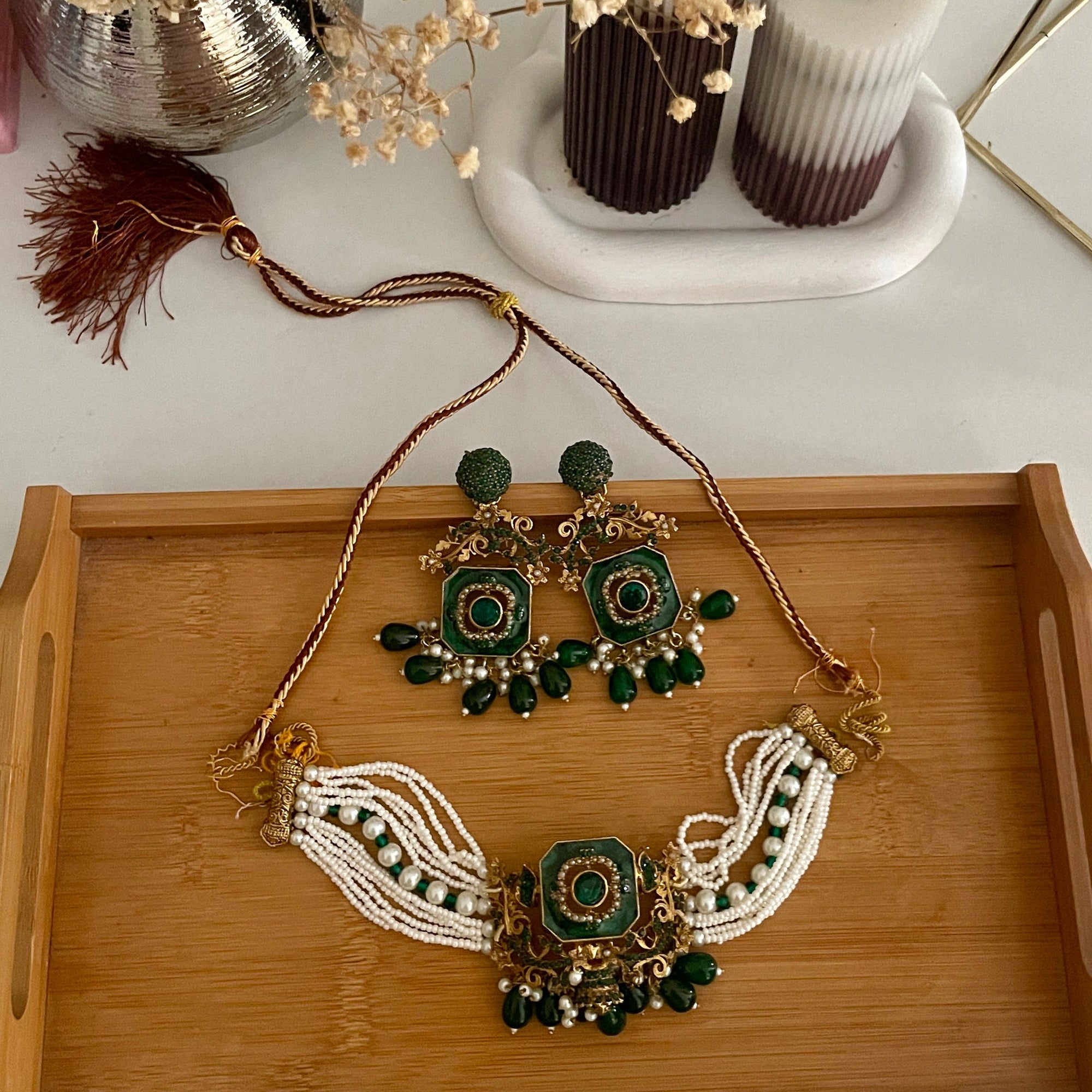 Naureen Half Choker Set – CS-44