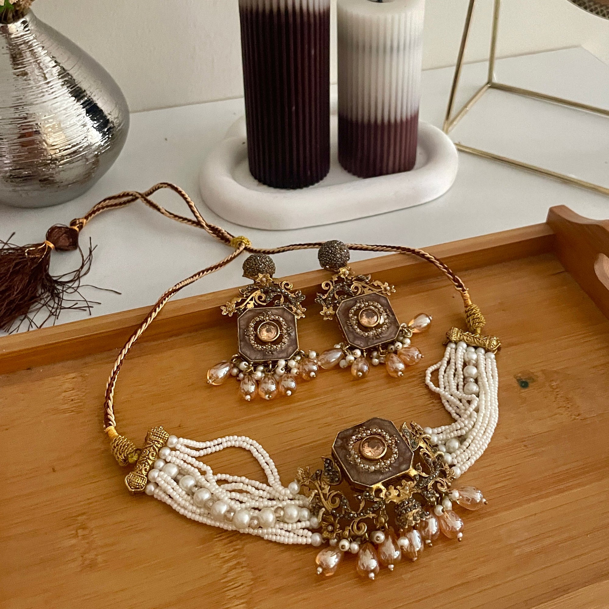 Naureen Half Choker Set – CS-44