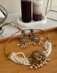 Naureen Half Choker Set