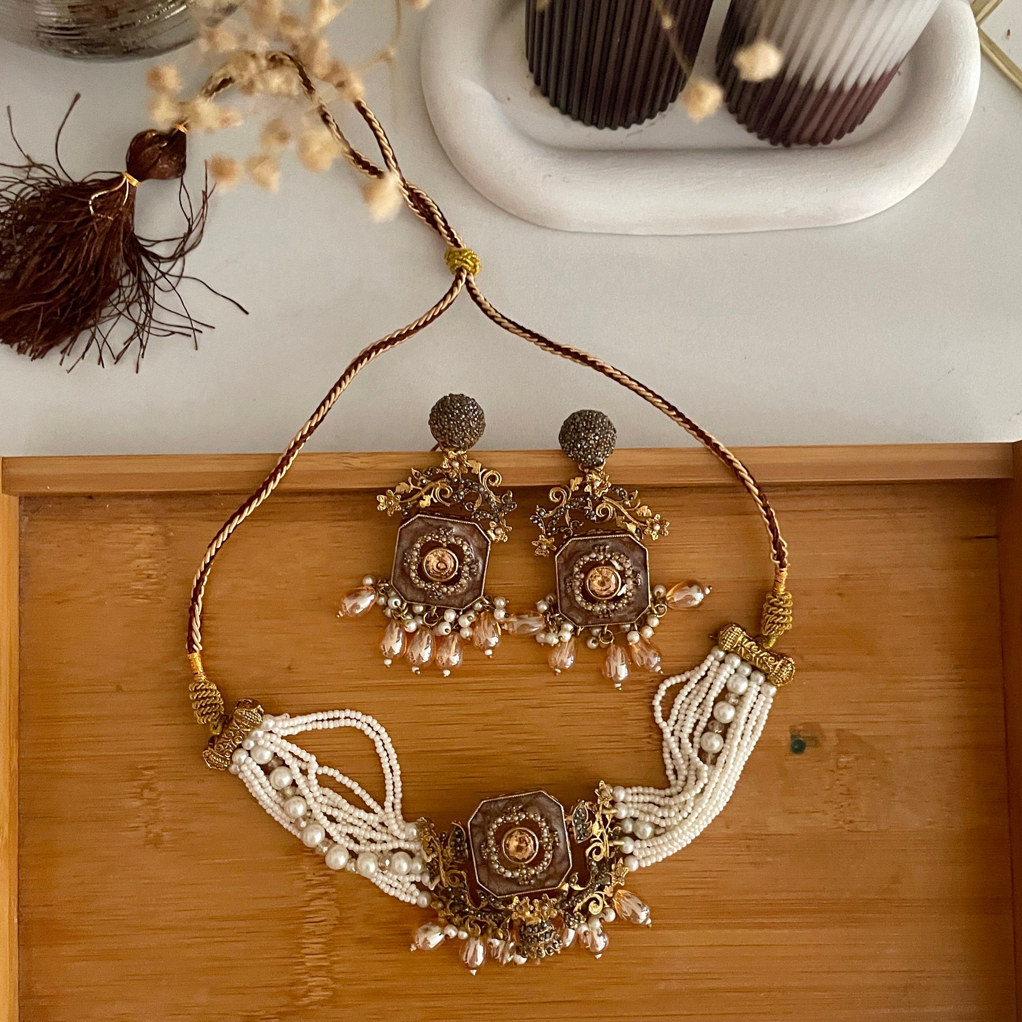 Naureen Half Choker Set – CS-44