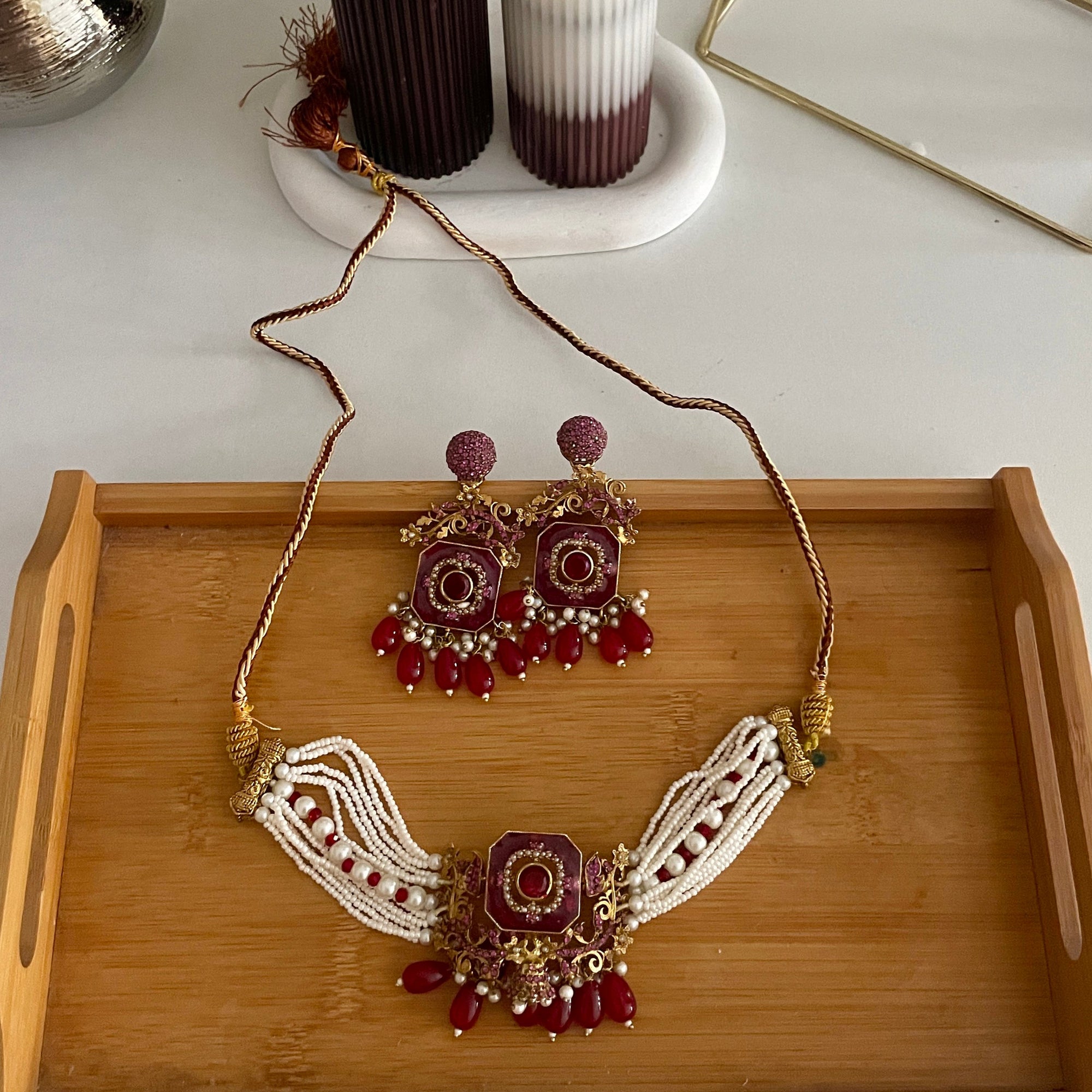 Naureen Half Choker Set – CS-44