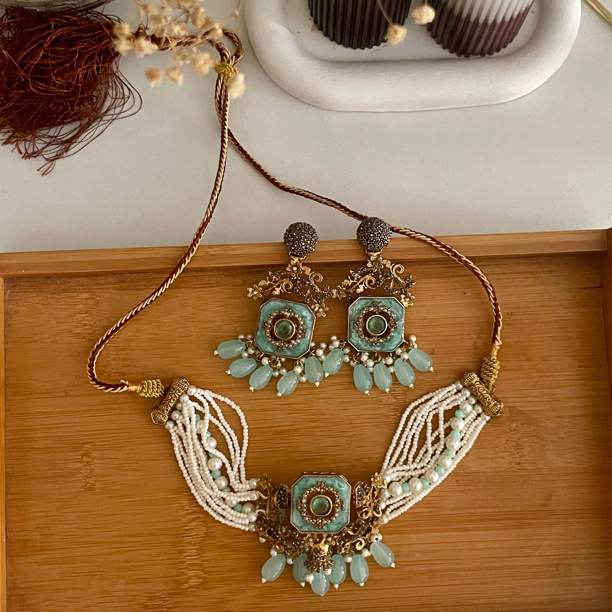 Naureen Half Choker Set – CS-44