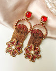 Raqs-e-Gulzar Earrings