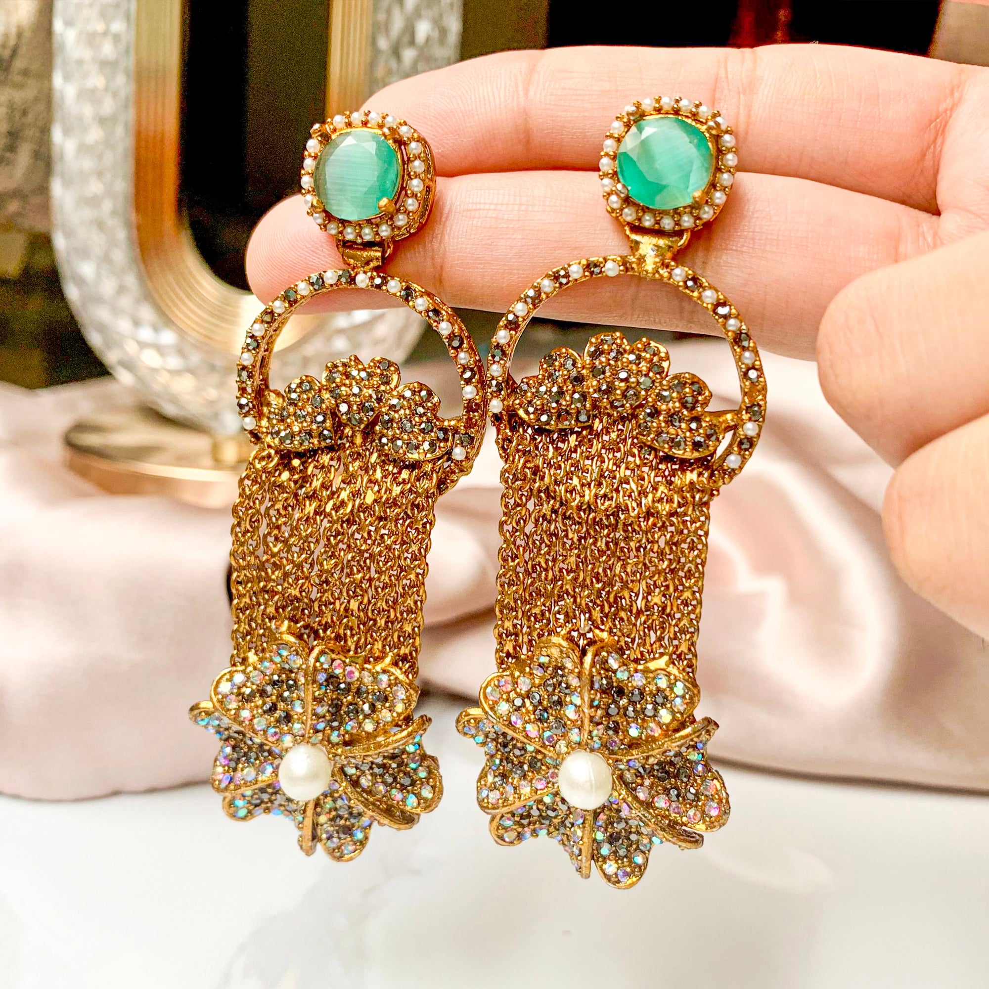 Raqs-e-Gulzar Earrings – ER-117