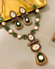 Rang-e-Deewan Pearl Mughal Charm Necklace