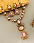 Rang-e-Deewan Pearl Mughal Charm Necklace