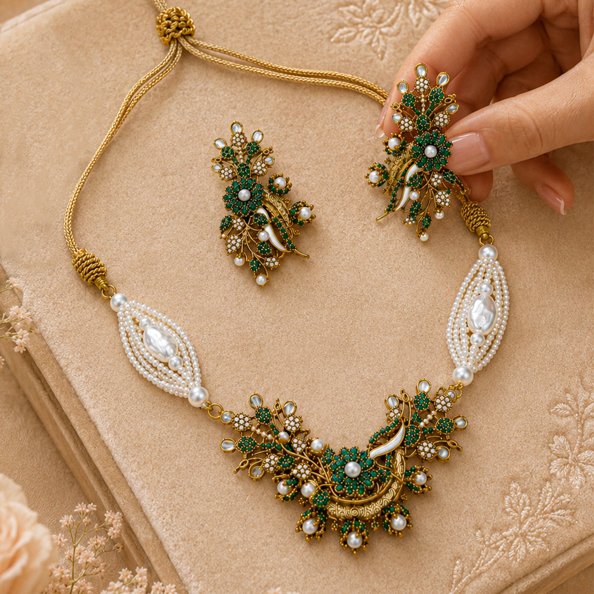 Shabistaan Choker Set