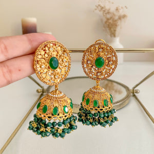 Zarafshan Jhumkas