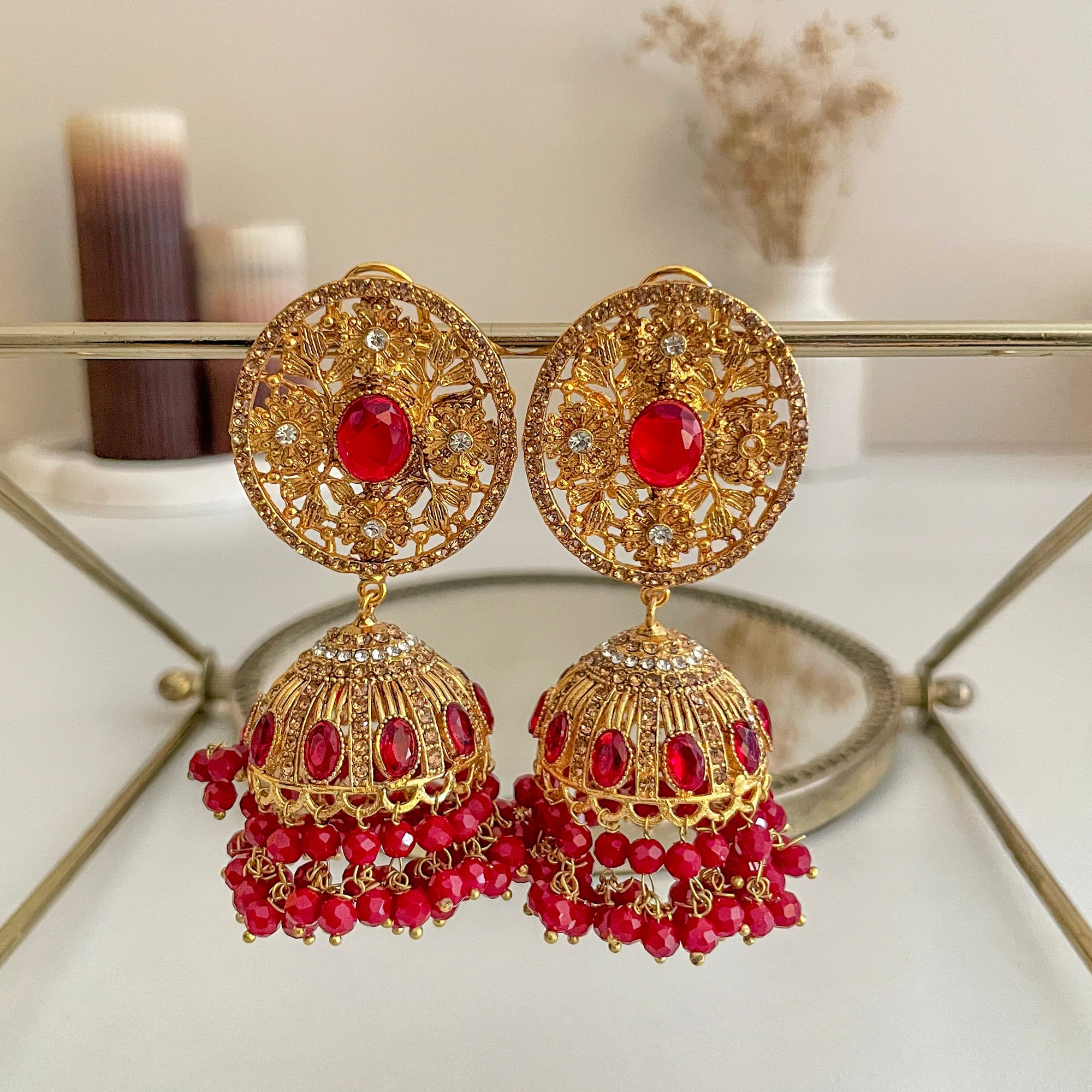 Zarafshan Jhumkas
