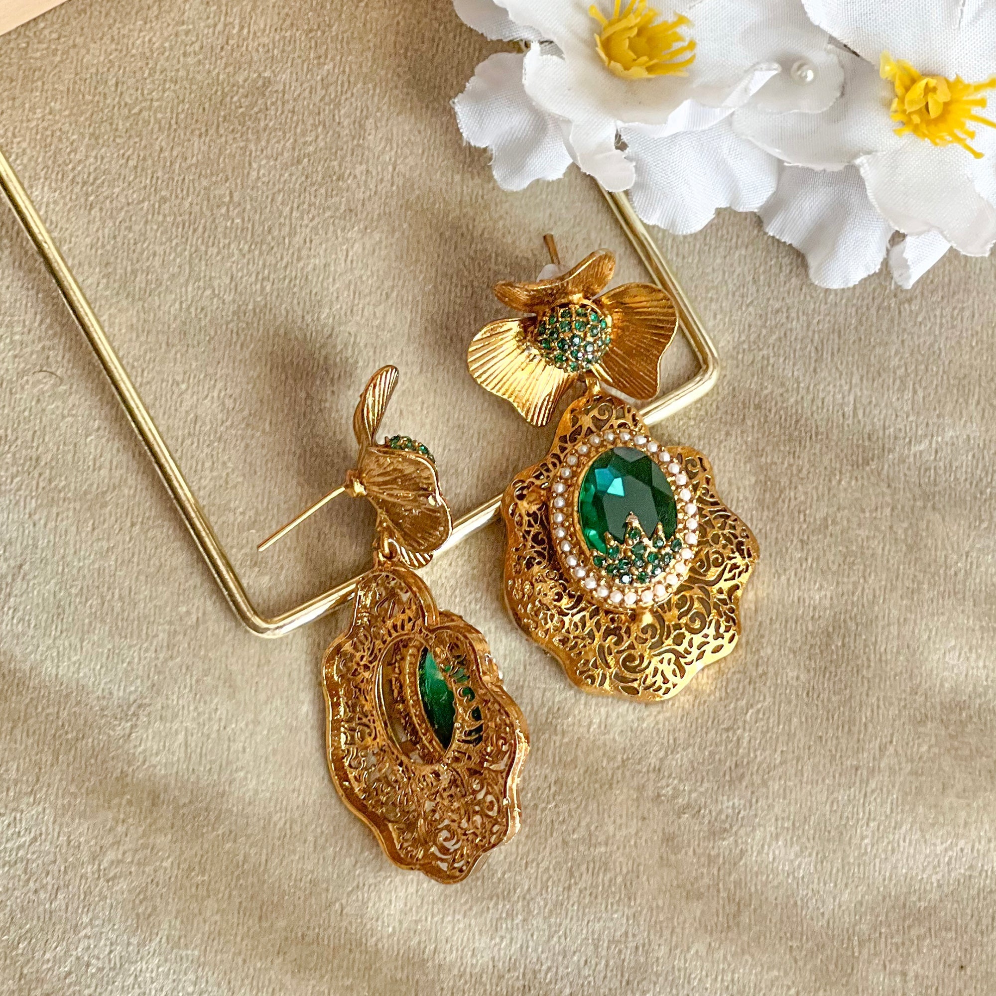 Zarqash Earrings