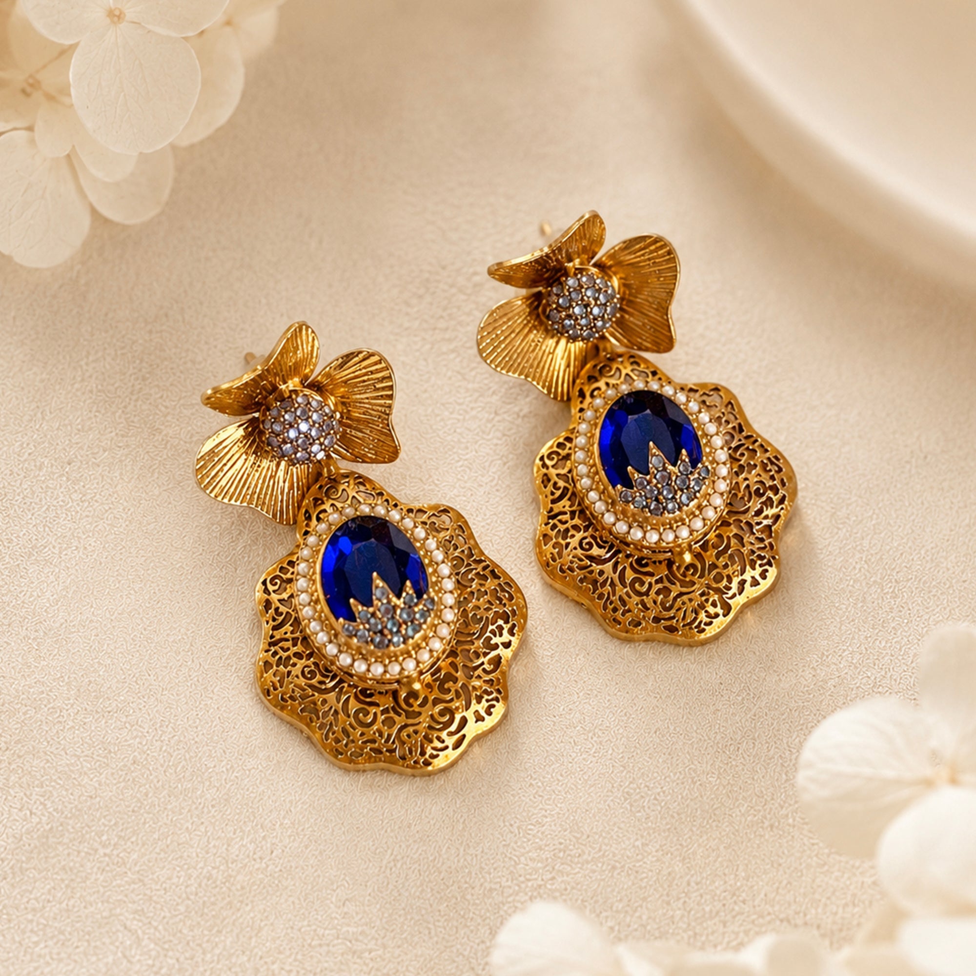 Zarqash Earrings