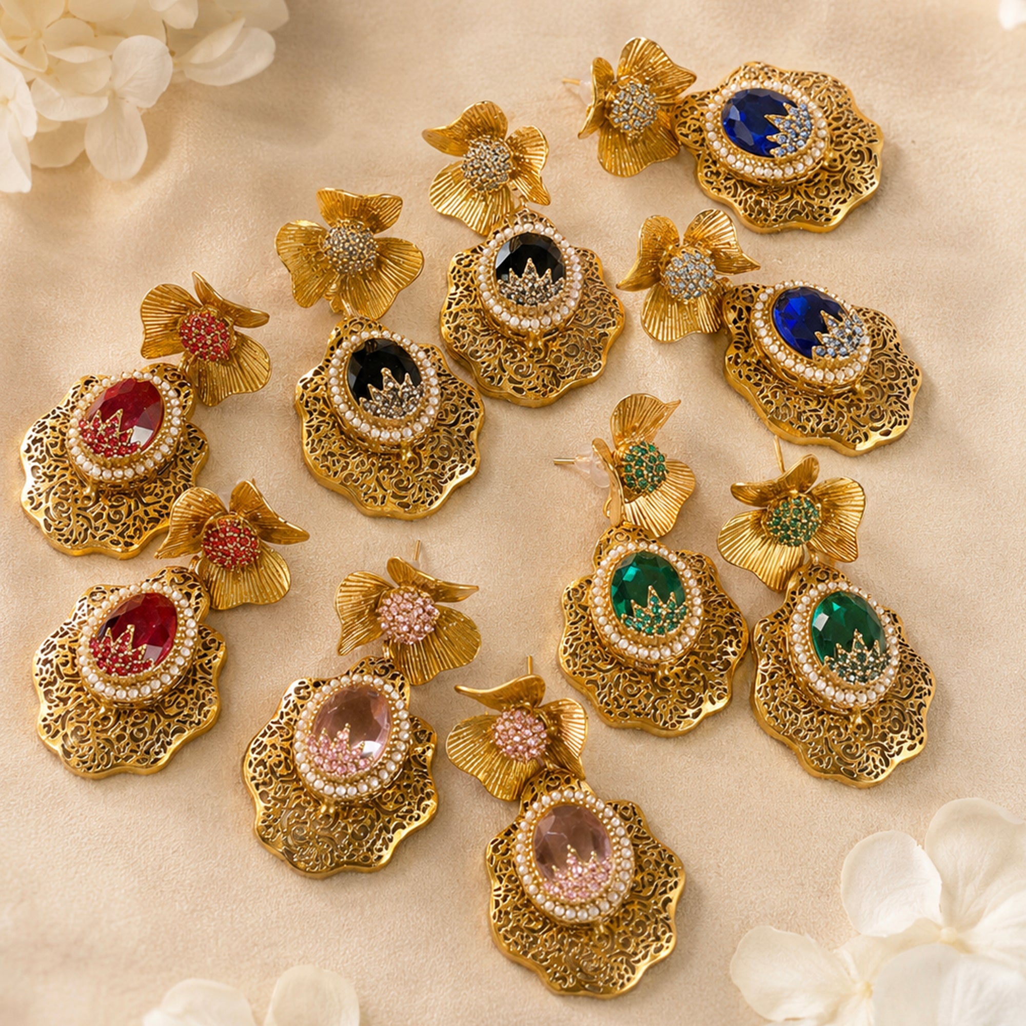 Zarqash Earrings