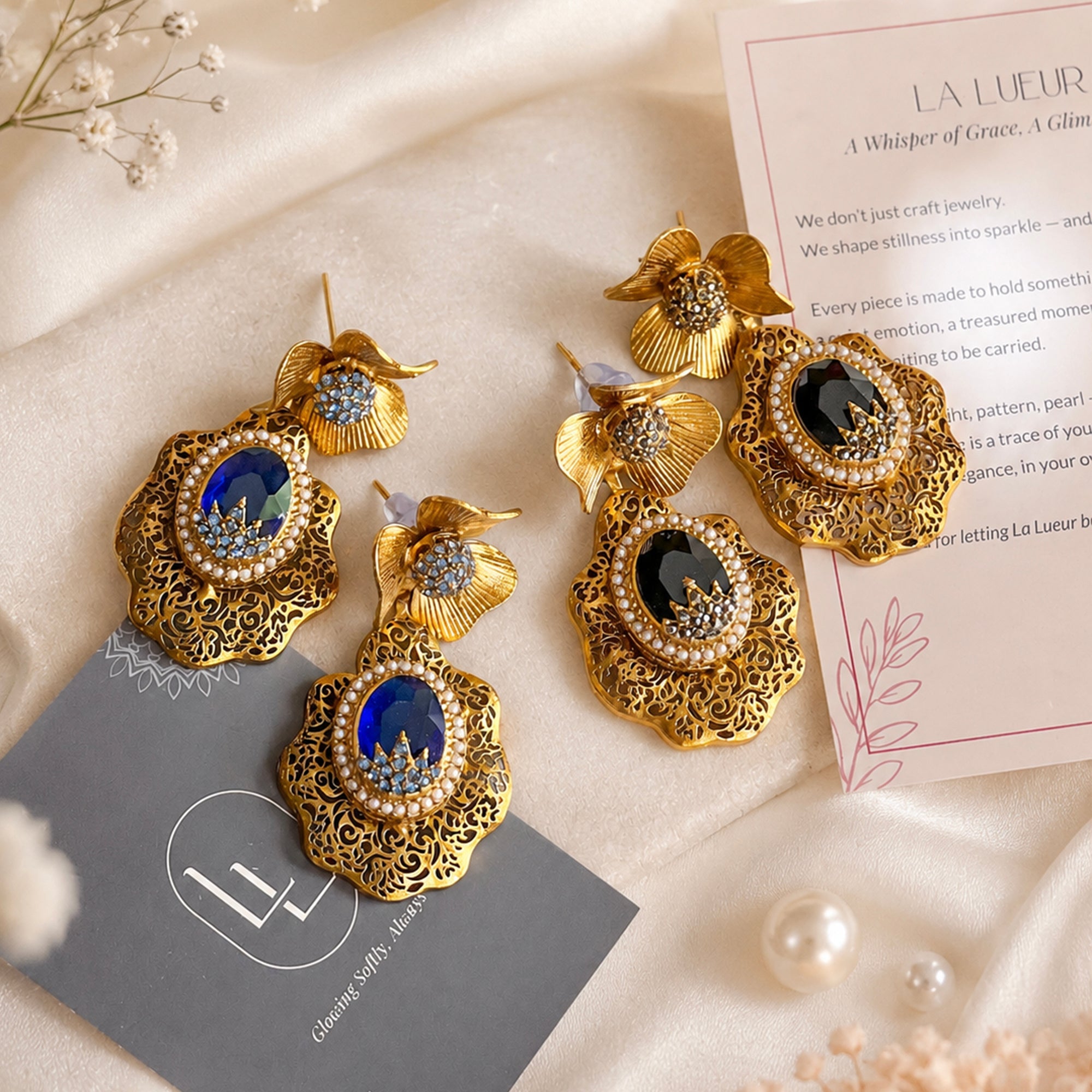 Zarqash Earrings